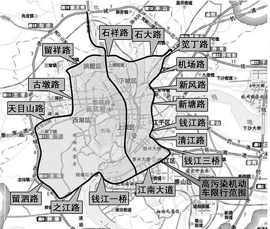 6月1日起杭州主城区限行 四万多辆"黄标车"何去何从