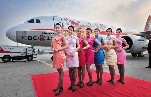 ������������Ů�����׼��й��տ�A320