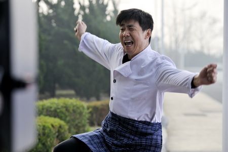 《<em>我的美女老板</em>》海报<em>拍摄</em> 蓬莱捉范明-《我