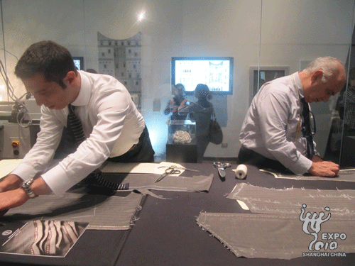 展示意大利纯手工制作工艺 <em>杰尼亚西服</em>亮相意