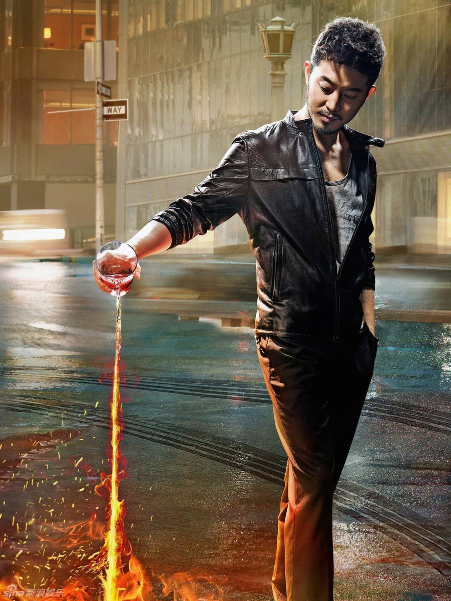 高清图:沙溢首拍时尚写真 阳刚俊朗尽显熟男魅力